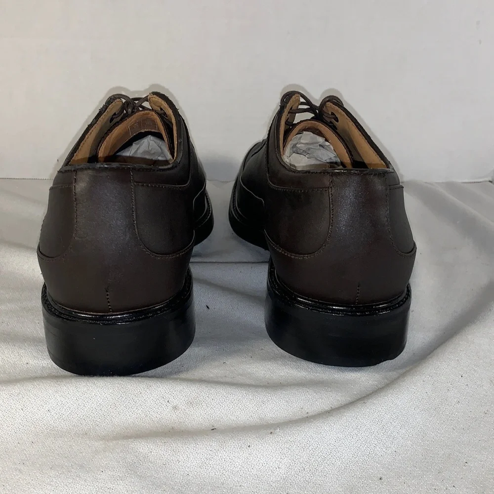 Callaway Men's Dark Brown Leather Lace-Up Oxfords
